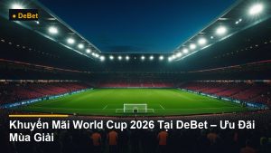 Khuyến Mãi World Cup 2026 Tại DeBet – Ưu Đãi Mùa Giải