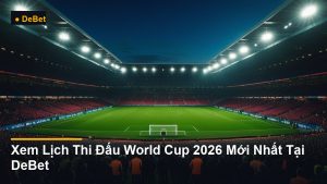 Xem Lịch Thi Đấu World Cup 2026 Mới Nhất Tại DeBet